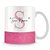 Caneca Personalizada Base Glitter Rosa (Com Nome) - Imagem 2