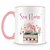 Caneca Personalizada Flores (Com Nome) - Imagem 1