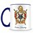 Caneca Ordem Demolay Azul Escuro (Mod.1) - Imagem 1