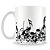 Caneca Personalizada Notas Musicais - Imagem 1