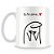 Caneca Personalizada Meme Flork - Eu te Amo - Imagem 1