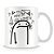 Caneca Personalizada Meme Flork - Confuso - Imagem 2