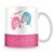 Caneca Personalizada Base Glitter Rosa - Signo Gêmeos - Imagem 2