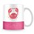 Caneca Personalizada Base Glitter Rosa - Signo Câncer - Imagem 2