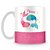 Caneca Personalizada Base Glitter Rosa - Signo Peixes - Imagem 1