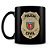 Caneca Polícia Civil do Paraná (100% Preta) - Imagem 1