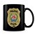 Caneca Polícia Civil de Minas Gerais 100% Preta (Com Nome) - Imagem 3