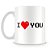 Caneca Personalizada I Love You Pixel - Imagem 1