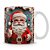 Caneca Estampada Papai Noel 3D (Mod.6) - Imagem 2