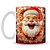 Caneca Estampada Papai Noel 3D (Mod.12) - Imagem 1