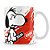 Caneca Snoopy Com Café Sem Café - Imagem 2