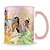 Caneca Estampada Princesas & Pets - Imagem 2