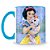 Caneca Personalizada Princesas & Pets (Branca de Neve) - Imagem 1