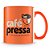 Caneca Café com Pressa (Laranja) - Imagem 2