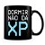 Caneca Personalizada Dormir Não dá XP (100% Preta) - Imagem 2