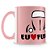 Caneca Eu Amo Fusca (Rosa) - Imagem 1