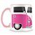 Caneca Kombi Rosa (Com Nome) - Imagem 1