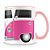 Caneca Kombi Rosa (Com Nome) - Imagem 3