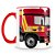 Caneca Caminhão de Bombeiros - Imagem 1