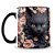 Caneca Gato Preto 3D - Imagem 1