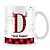 Caneca Alfabeto Natalino – Letra D (Com Nome) - Imagem 2