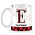 Caneca Alfabeto Natalino – Letra E (Com Nome) - Imagem 1