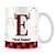 Caneca Alfabeto Natalino – Letra E (Com Nome) - Imagem 2