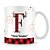 Caneca Alfabeto Natalino – Letra F (Com Nome) - Imagem 2