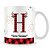 Caneca Alfabeto Natalino – Letra H (Com Nome) - Imagem 2
