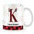 Caneca Alfabeto Natalino – Letra K (Com Nome) - Imagem 2