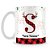 Caneca Alfabeto Natalino – Letra S (Com Nome) - Imagem 1