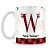 Caneca Alfabeto Natalino – Letra W (Com Nome) - Imagem 1