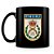 Caneca Polícia Militar do Rio de Janeiro 100% Preta (Com Nome) - Imagem 1