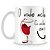 Caneca Eu Melhoro com o Vinho - Imagem 1