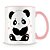Caneca Ursinho Panda (Rosa) - Imagem 2