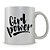 Caneca Personalizada Glitter Prata Girl Power - Imagem 2