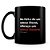 Caneca Adeus Literário (100% Preta) - Imagem 1