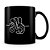 Caneca Caos II (100% Preta) - Imagem 2