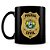 Caneca Polícia Civil do Acre 100% Preta (Com Nome) - Imagem 1