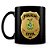 Caneca Polícia Civil do Amazonas 100% Preta (Com Nome) - Imagem 1
