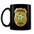 Caneca Polícia Civil de Alagoas (100% Preta) - Imagem 1