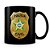 Caneca Polícia Civil de Alagoas 100% Preta (Com Nome) - Imagem 3