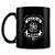 Caneca Polícia Penal do Espírito Santo 100% Preta (Com Nome) - Imagem 1
