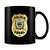 Caneca Polícia Penal da Paraíba (100% Preta) - Imagem 2