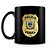 Caneca Polícia Penal da Paraíba (100% Preta) - Imagem 1