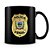 Caneca Polícia Penal da Paraíba 100% Preta (Com Nome) - Imagem 3