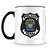 Caneca Polícia Penal de Mato Grosso do Sul (Com Nome) - Imagem 1