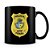 Caneca Polícia Penal de Goiás (100% Preta) - Imagem 2