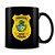Caneca Polícia Penal de Goiás 100% Preta (Com Nome) - Imagem 3