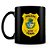 Caneca Polícia Penal de Goiás 100% Preta (Com Nome) - Imagem 1